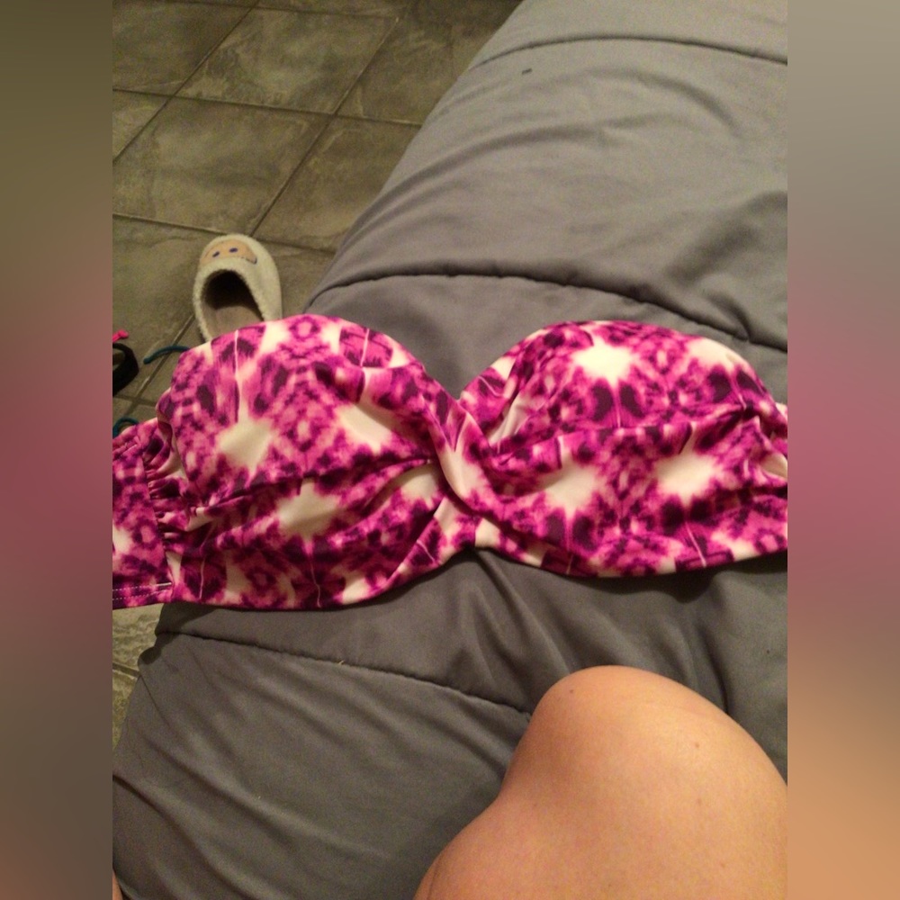 Padded Strapless Push Up Top